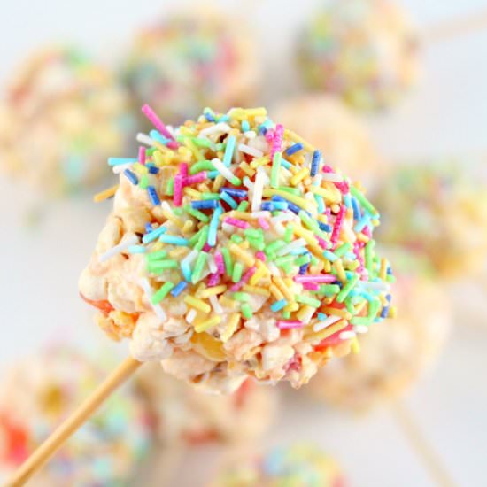 Sweet, Sour & Salty Popcorn Pops