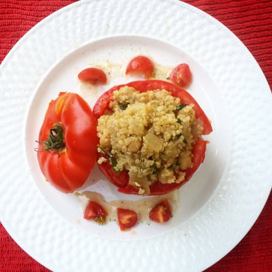 Fancy Filled Tomatoes