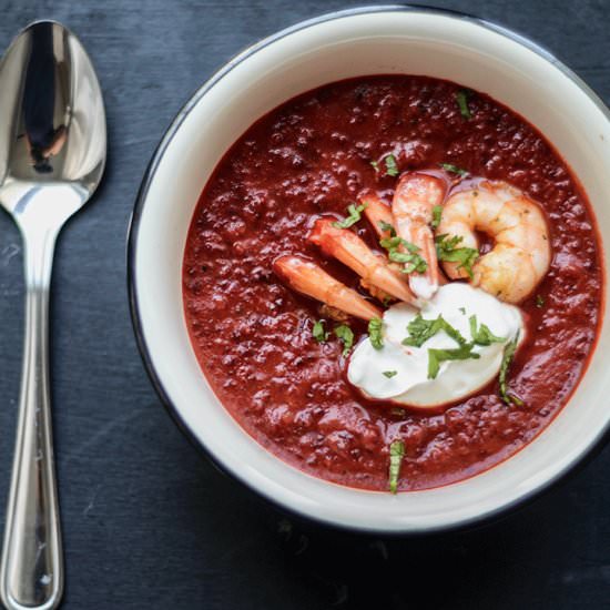 Roasted Root Vegetable Soup