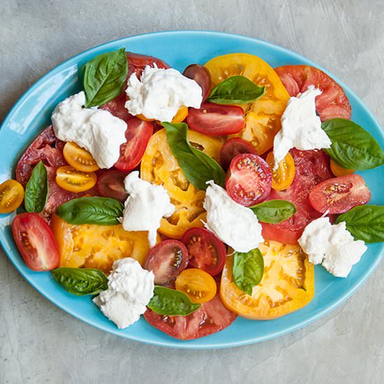 Tomato and Burrata Salad