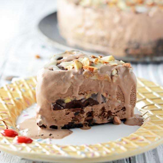 Rocky Road Sundae Pie