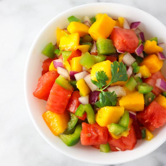 Mango Watermelon Salsa