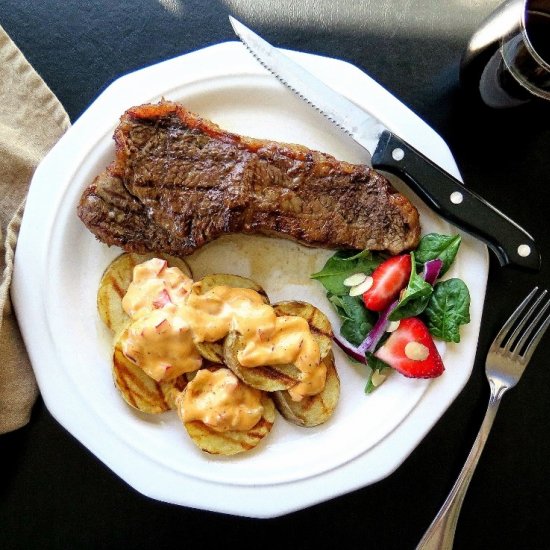 Tangy Tomato Chai Steak