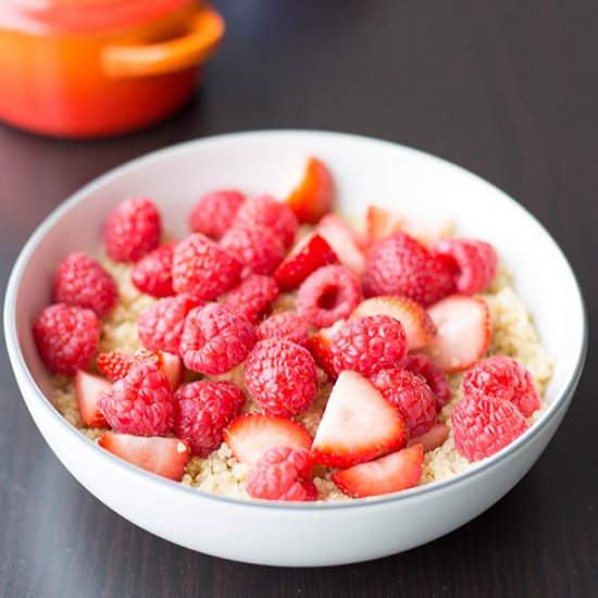 Very Berry Quinoa Breakfast