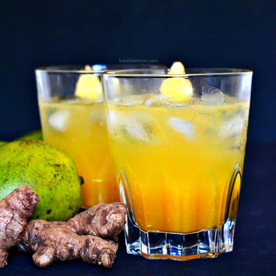 GREEN MANGO & GINGER COCKTAIL