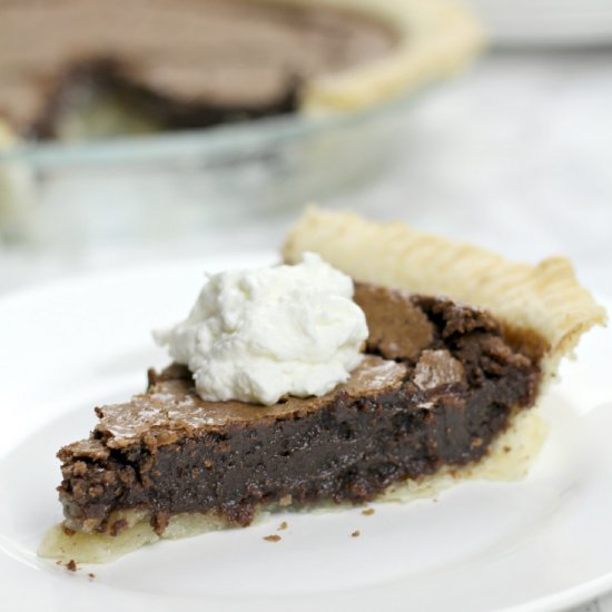 Fudge Pie with Cocoa