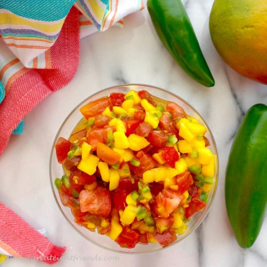 Mango Papaya Salsa