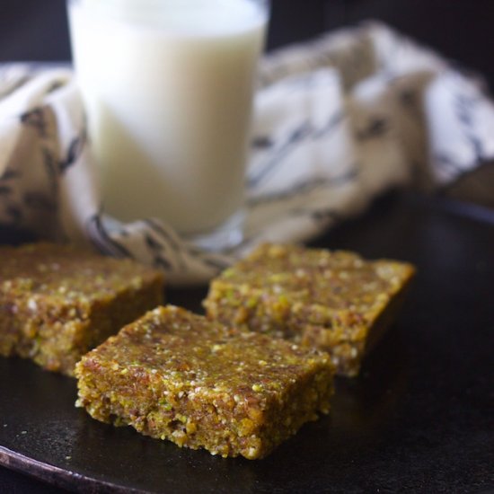 No Bake Dry Fruit Bars