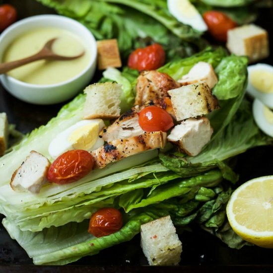 Grilled Chicken Caesar Salad