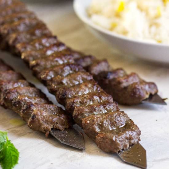 Beef and Lamb Kabobs