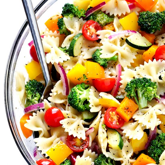 Veggie Lovers’ Pasta Salad