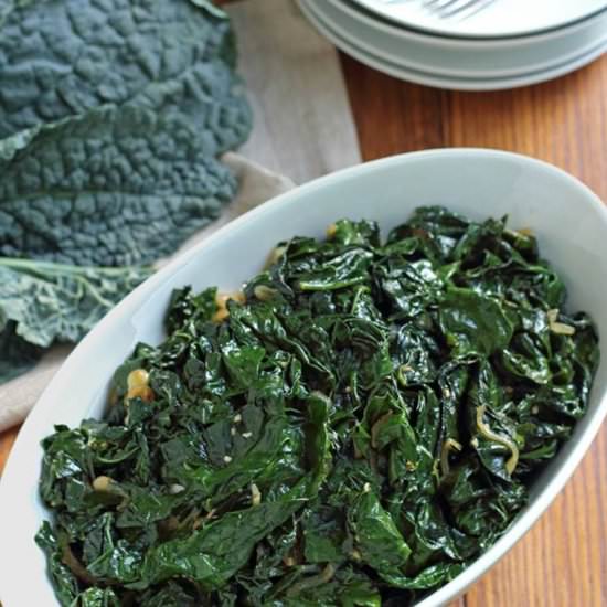 The Most Awesome Sauteed Kale