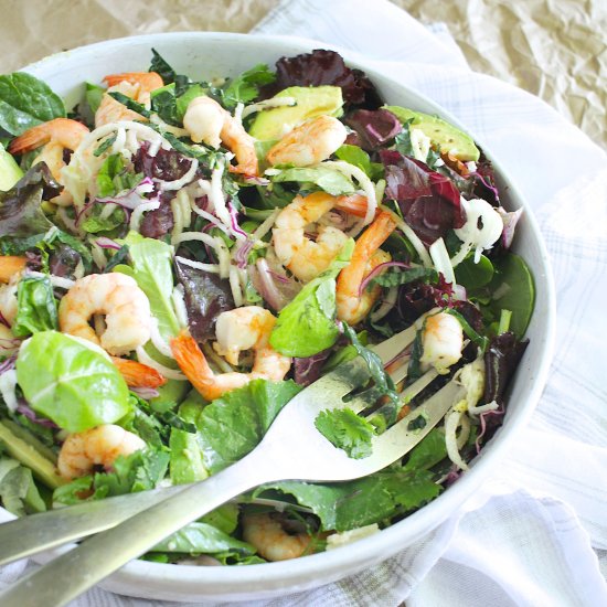 Shrimp and Avocado Salad