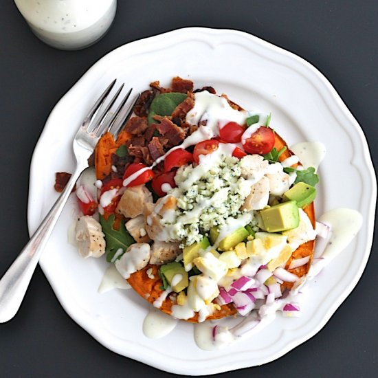 Cobb Salad Sweet Potatoes