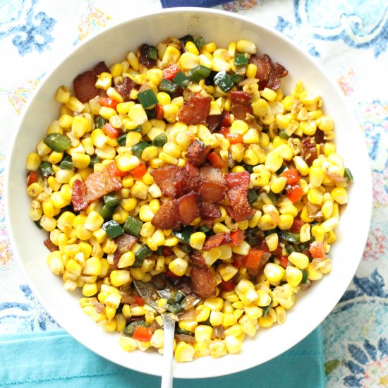 Spicy Bacon Corn Fiesta