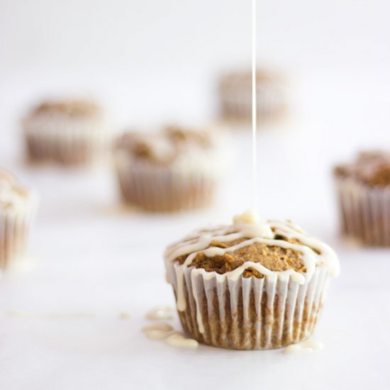 Cinnamon Sweet Potato Muffins