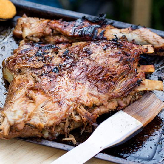 BBQ Sticky Slow-Cooked Ribs