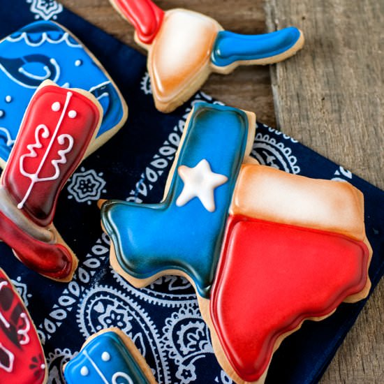 Texas Pride Cookies