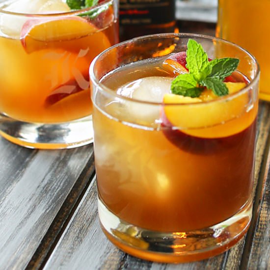 Peach Bourbon Arnold Palmer