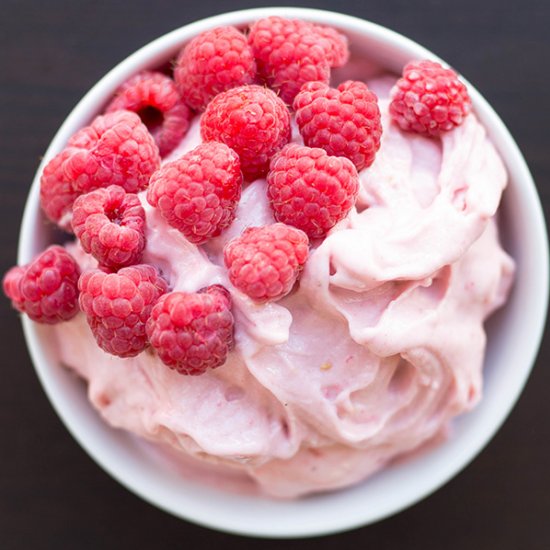 Raspberry Nice Cream