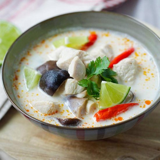 Thai Coconut Chicken Soup