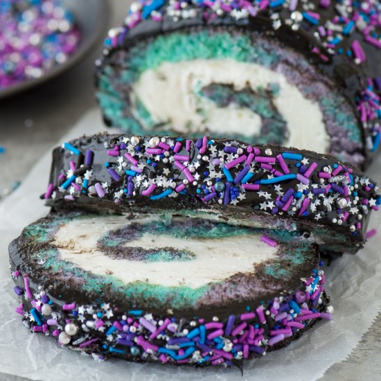 Galaxy Cake Roll