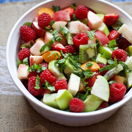 Tequila Lime Fruit Salad