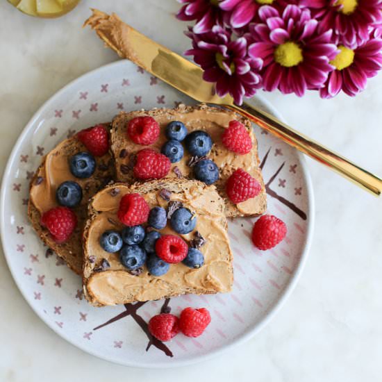 Breakfast Toast (Vegan)