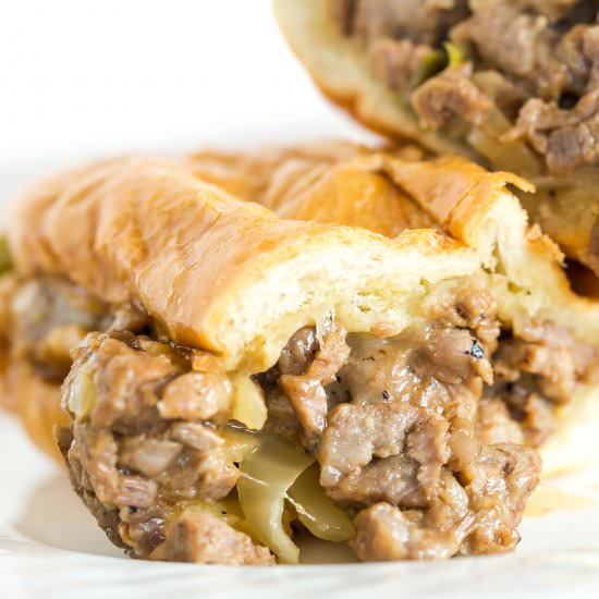 Philly Cheesesteak Sandwiches