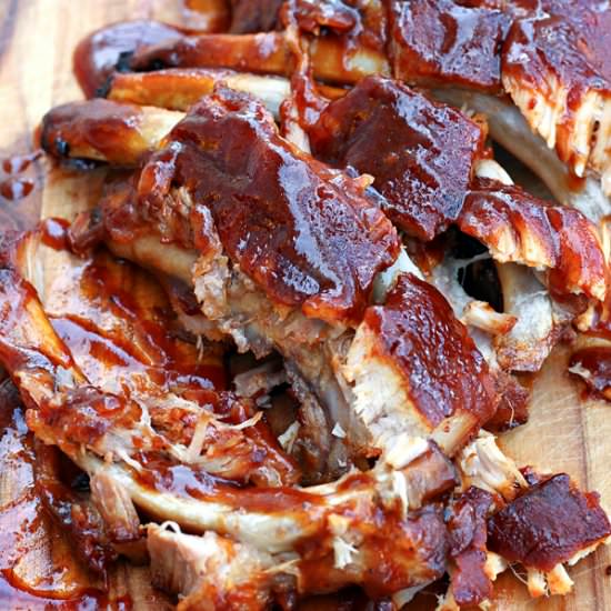 Slow Cooker Barbecue Ribs