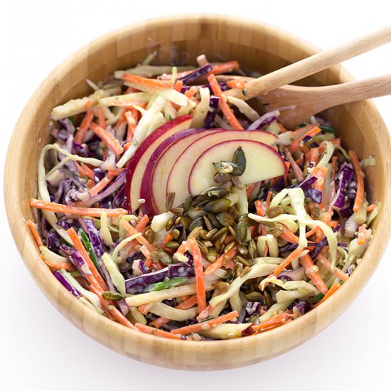 Vegan Light Coleslaw