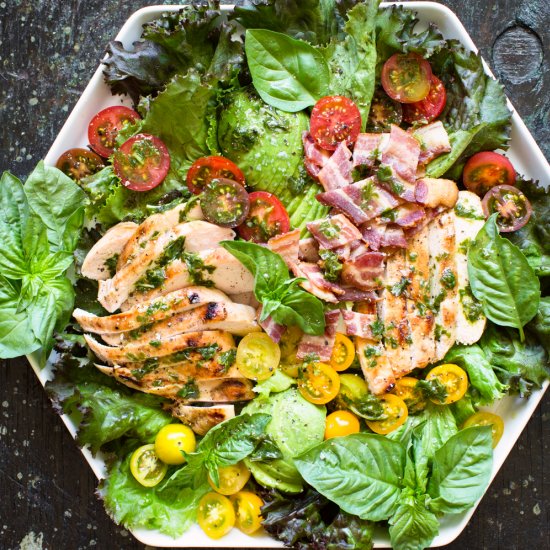 Grilled Lemon Chicken Salad