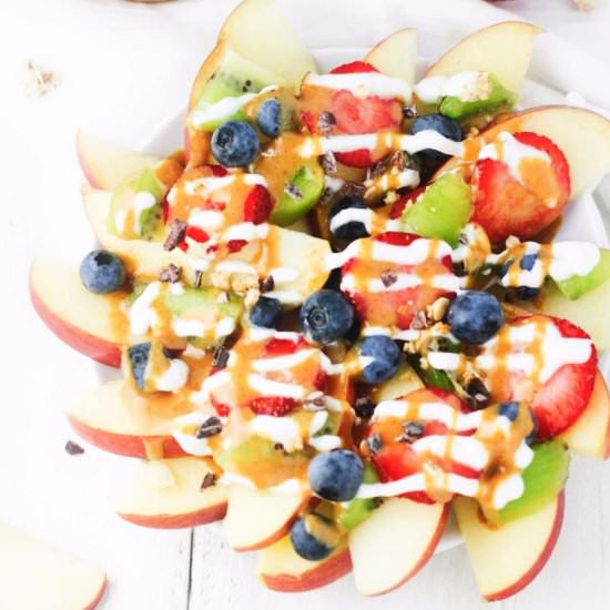 Loaded Fruit Nachos