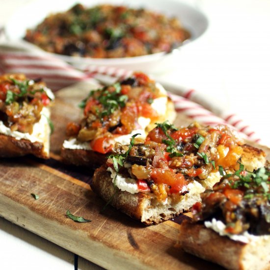 Grilled Sicilian Caponata