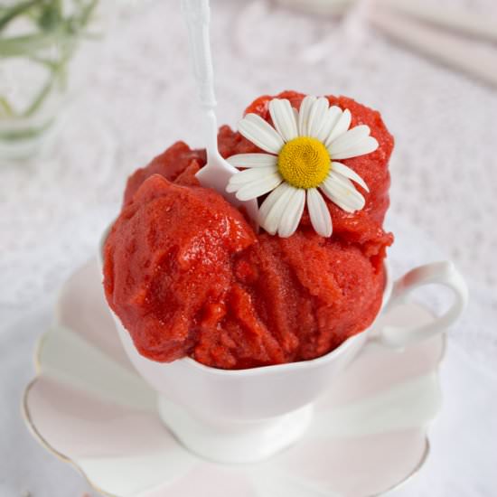 Strawberry Sorbet