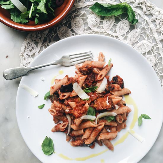 Roasted Eggplant Ragu