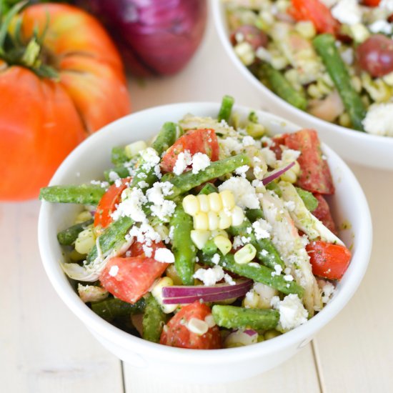 Summer Veggie & Chicken Salad