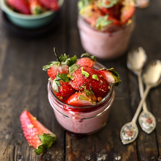 Strawberry Rabdi