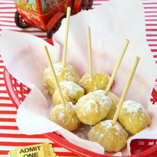 “Oven Fried” Candy Bar Bites