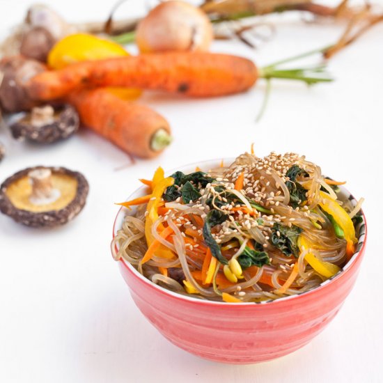 Korean Sweet Potato Noodles