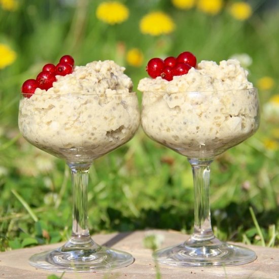 Fluffy Chia Tapioca Pudding