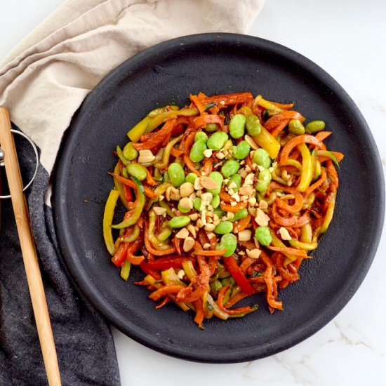 Sweet Potato Noodle Stir-Fry