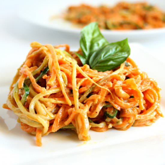 Sweet Potato and Zoodle Pad Thai