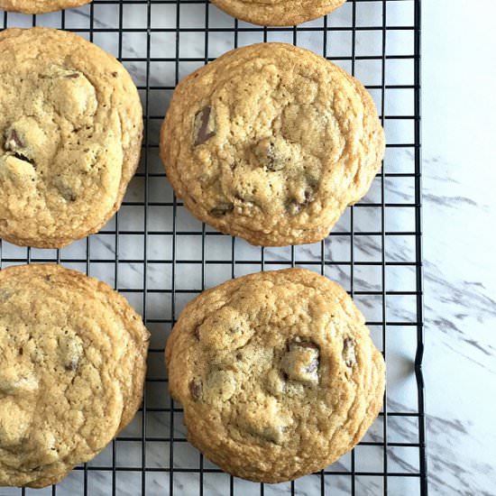 Big Chewy Chocolate Chunk Cookies