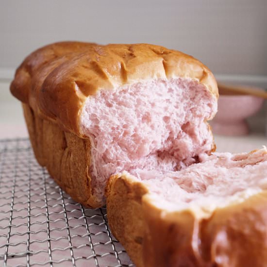 Purple Sweet Potato Milk Bread