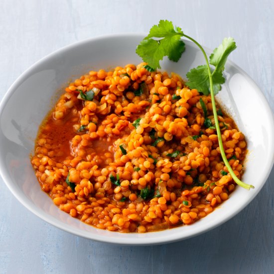 Red Lentil Vadouvan Stew