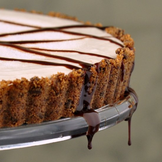 Peanut Butter ChocChip Cookie Pie