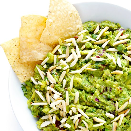 Toasted Almond Chipotle Guacamole