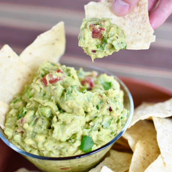 Fresh Homemade Guacamole