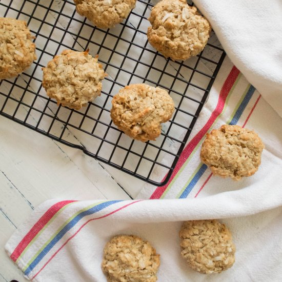 Coconut Oatmeal Cookies